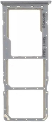 Sparevilla Sim Card Tray(Compatible With OPPO F19 PRO (SILVER))