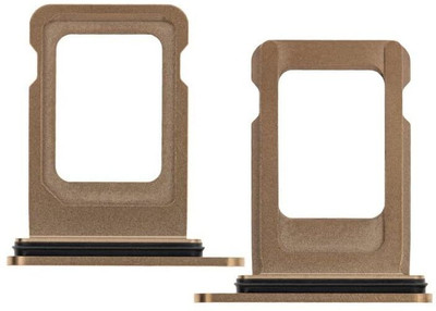 Kraze4blaze Sim Card Tray(Compatible With Apple iPhone 13 Pro Max - Gold)