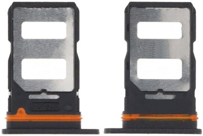 Sparevilla Sim Card Tray(Compatible With Poco X5 Pro - Black)