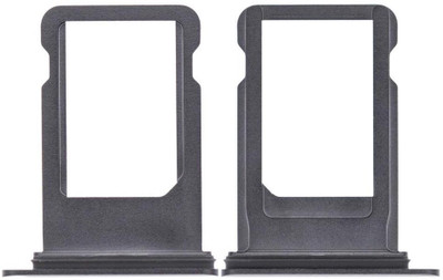 Sandreezz Sim Card Tray(Compatible With Apple iPhone 8 - Black)