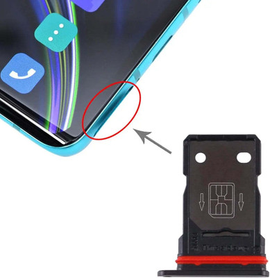 spareology Sim Card Tray(Compatible With Nord 5G / 1+Nord 5G : Gray Ash)