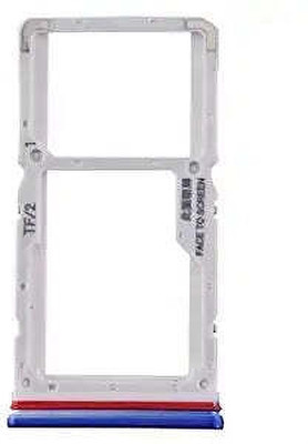 spareology Sim Card Tray(Compatible With Xiaomi Redmi Poco X2 Blue)