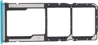 Norway Sim Card Tray(Compatible With Redmi Note 9 pro Max Blue (Original), Xiaomi Note 9 pro max Blue (Original))