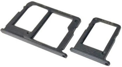 NEWSHAH Sim Card Tray(Compatible With SAMSUNG GALAXY J7 PRIME (BLACK))