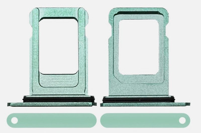 Sandreezz Sim Card Tray(Compatible With Apple iPhone 12 - Green)