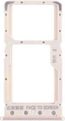 Furious3D Sim Card Tray(Compatible With Redmi Note 6 Pro (Gold)