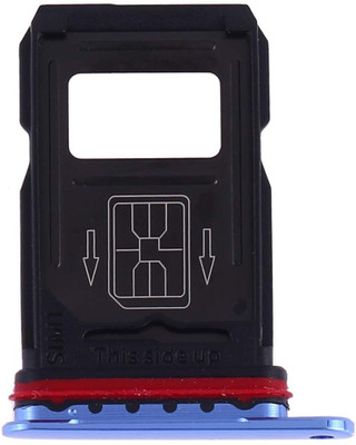 Sandreezz Sim Card Tray(Compatible With OnePlus 7 Pro - Blue)