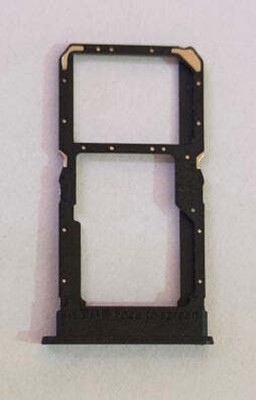 spareology Sim Card Tray(Compatible With Nord CE 3 Lite 5G : Black)
