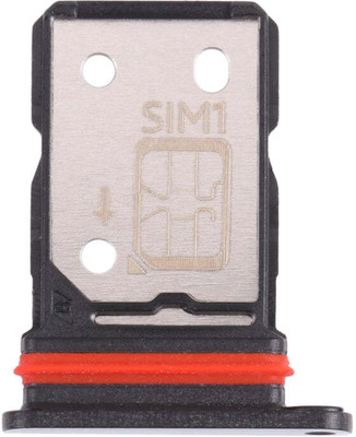 spareology Sim Card Tray(Compatible With IQOO Z5 (5G) Space Black)