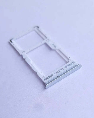 spareology Sim Card Tray(Compatible With Mi Note 11T : White)
