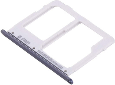 Shockware Sim Card Tray(Compatible With Samsung C5 Pro /C7 Pro Black)
