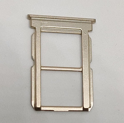 spareology Sim Card Tray(Compatible With 5 : Soft gold)