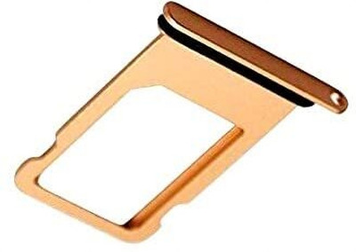 AceKing Sim Card Tray(Compatible With iPhone X Replacement Sim Tray Holder : GOLD)