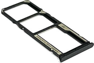 VRAVMO Sim Card Tray(Compatible With POCO C61 (BLACK))