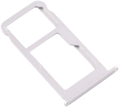 spareology Sim Card Tray(Compatible With Nokia 6.1 Plus White)