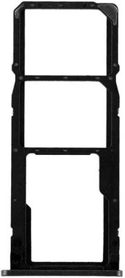 spareology Sim Card Tray(Compatible With Honor 7C Black)