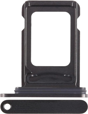 Sparevilla Sim Card Tray(Compatible With Iphone 15 Pro : Titanium Black)