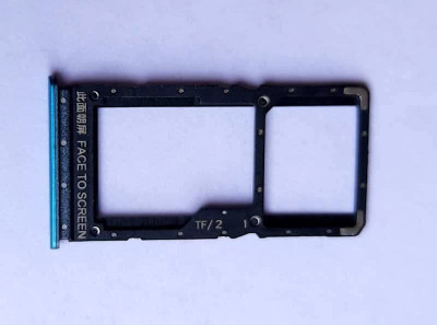 AceKing Sim Card Tray(Compatible With Redmi Note 11T Sim Card Holder Tray Slot : BLUE)