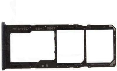 Sparevilla Sim Card Tray(Compatible With Samsung Galaxy A70 : Black)