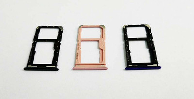 spareology Sim Card Tray(Compatible With Vivo Y9S Black)