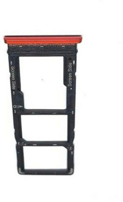 VRAVMO Sim Card Tray(Compatible With TECNO SPARK GO PLUS BB4K (RED))