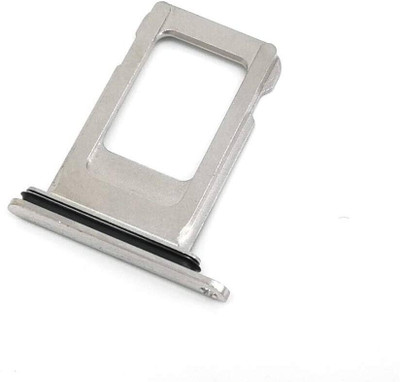 Sparevilla Sim Card Tray(Compatible With iPhone 11 Pro Max -White)