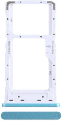 spareology Sim Card Tray(Compatible With Infinix Hot 11 2022 (X675) : Green)