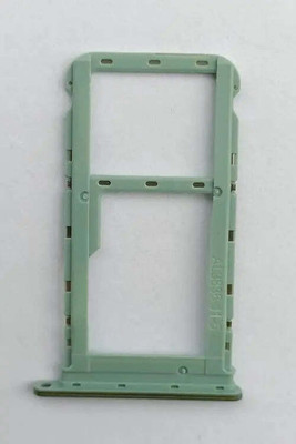 spareology Sim Card Tray(Compatible With Moto G60 : Green)