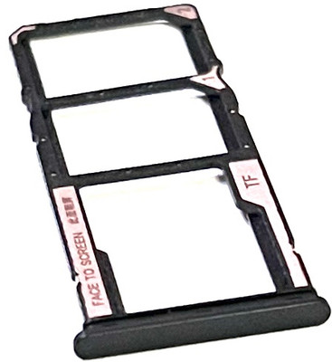 VRAVMO Sim Card Tray(Compatible With POCO C50 (BLACK))