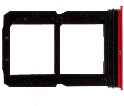 Sparevilla Sim Card Tray(Compatible With Oneplus 6 -Red)