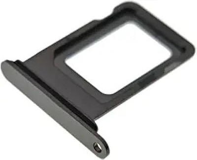 Sparevilla Sim Card Tray(Compatible With iPhone 12 : Black)