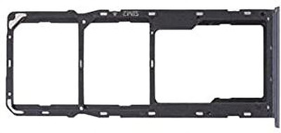spareology Sim Card Tray(Compatible With Realme Narzo 50i Black)