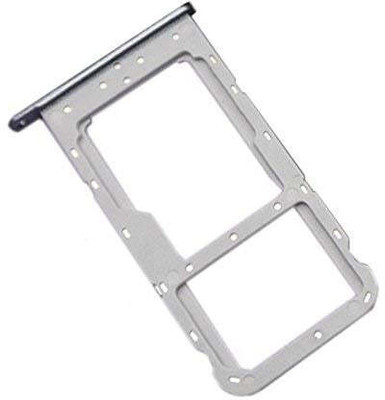 spareology Sim Card Tray(Compatible With Huawei Honor 9 Grey Grey)