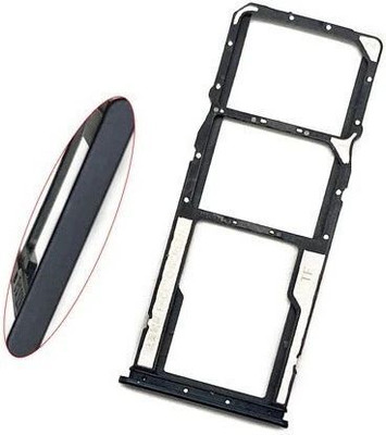 MGULTRA Sim Card Tray(Compatible With Xiaomi Poco M4 Pro 4G :Power Black)