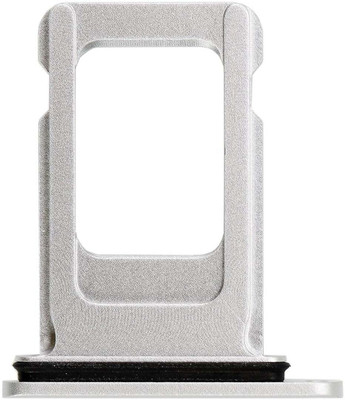Shockware Sim Card Tray(Compatible With iPhone XR Single White)