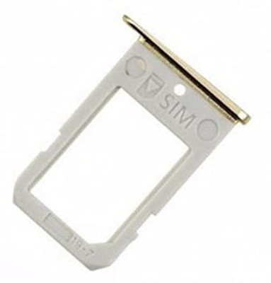 SPAREWARE Sim Card Tray(Compatible With Samsung Galaxy S6 Edge : Gold)