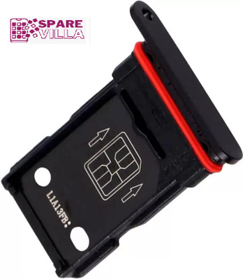 Sparevilla Sim Card Tray(Compatible With ONEPLUS 9R (BLACK)))