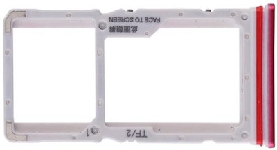 Docile Sim Card Tray(Compatible With Xiaomi Redmi K30 :Red)