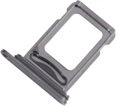 VRAVMO Sim Card Tray(Compatible With IPHONE 15 PRO MAX (BLACK))