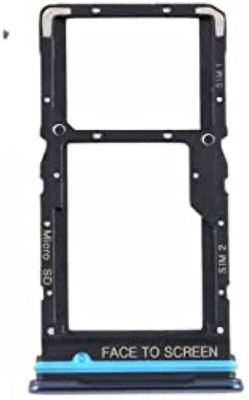 spareology Sim Card Tray(Compatible With Mi 10I Blue)