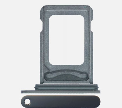 Sandreezz Sim Card Tray(Compatible With Apple Iphone 13 Pro - Green)