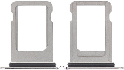Sandreezz Sim Card Tray(Compatible With Apple iPhone XS - Silver)