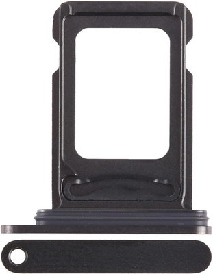 SPAREWARE Sim Card Tray(Compatible With Iphone 15 Pro : Titanium Black)