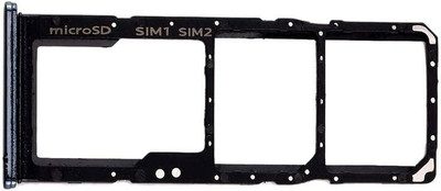 VRAVMO Sim Card Tray(Compatible With INFINIX NOTE 7 LITE X656 (BLACK))