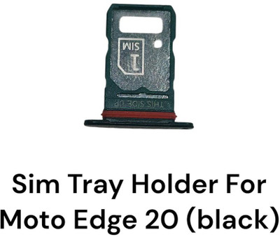 shree rp enterprses Sim Card Tray(Compatible With Moto Edge 20 Black)