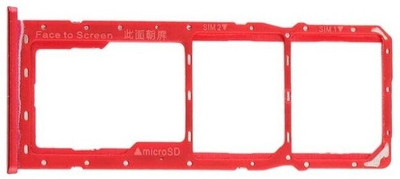 SPAREWARE Sim Card Tray(Compatible With Realme C3-Red)