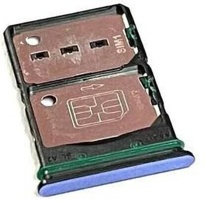 Emrse Sim Card Tray(Compatible With Oppo Reno 7 5G Sim Card Tray Holder Replacement Sim Tray : blue)