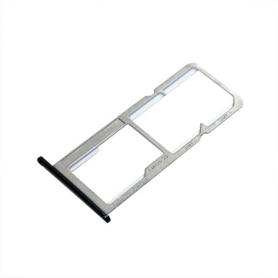 spareology Sim Card Tray(Compatible With Moto G6 Play : Black)