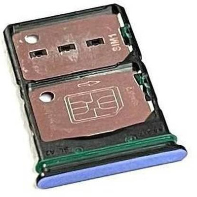 FixHub Sim Card Tray(Compatible With Oppo Reno 7 5G Sim Card Tray Holder Replacement Sim Tray : blue)