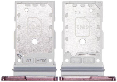 Sparevilla Sim Card Tray(Compatible With Samsung Galaxy S22 Ultra -Burgundy)